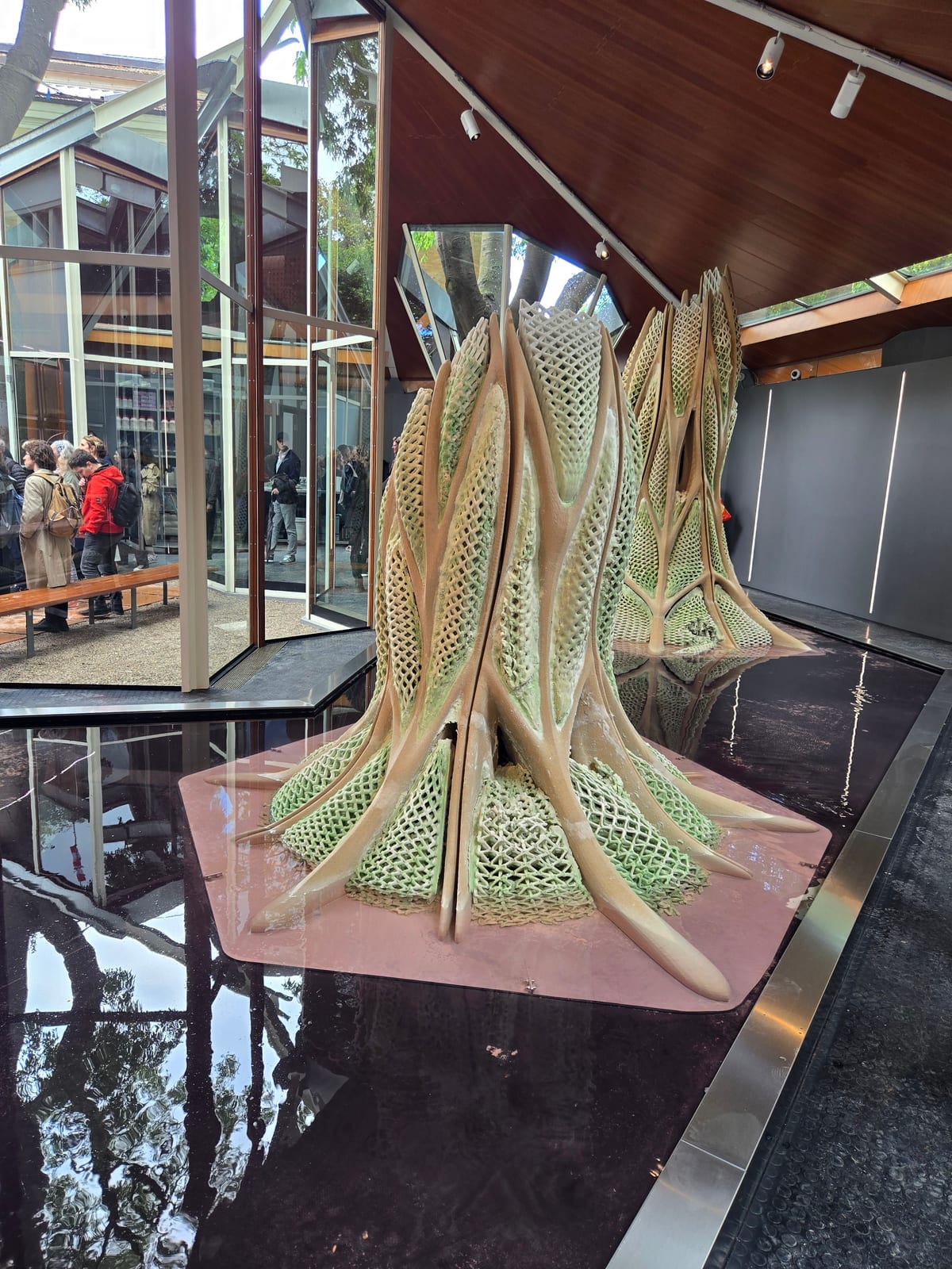 An installation encountered during a design biennale visit